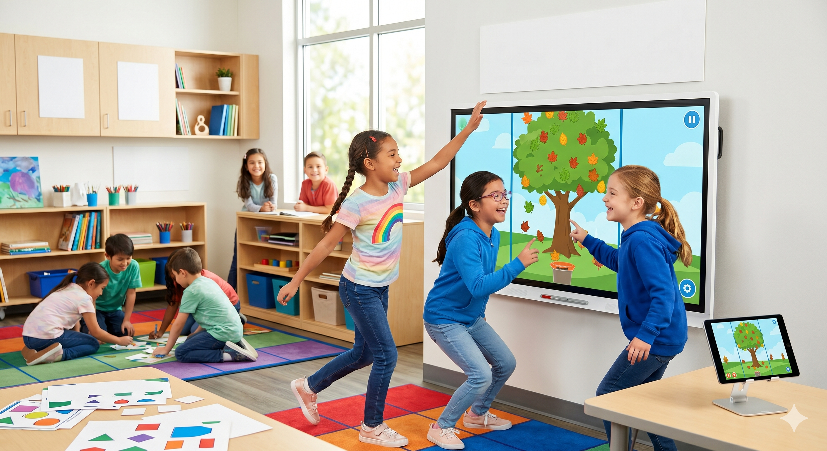 Image showing beyond the screens classroom environment